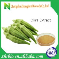 Factory more than ten years experience supply Okra Extract Powder 10:1