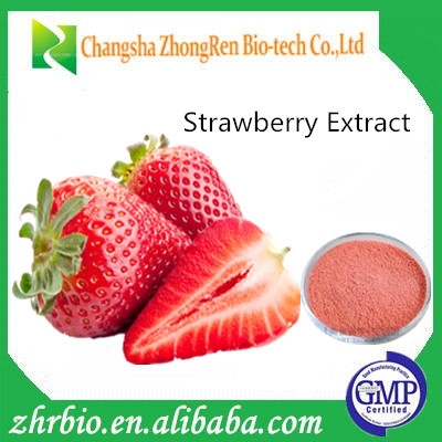 GMP Factory Supply Strawberry Fruit Extract Powder 5:1 10:1 20:1