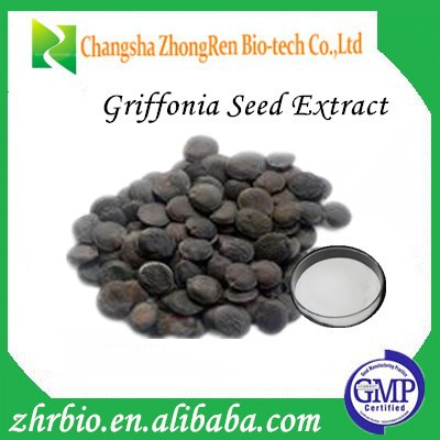 100% Pure Natural GMP Certificate Griffonia Simplicifolia Seeds Extract 5-HTP 99%