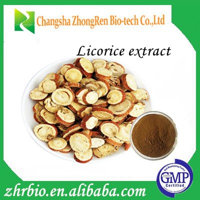 Natural Glycyrrhizic Acid 98% Licorice Root Extract