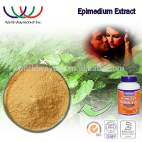 HACCP KOSHER FDA supplier improve mex sex herbal ingredient bulk powder epimedium leaf extract icariin 98%